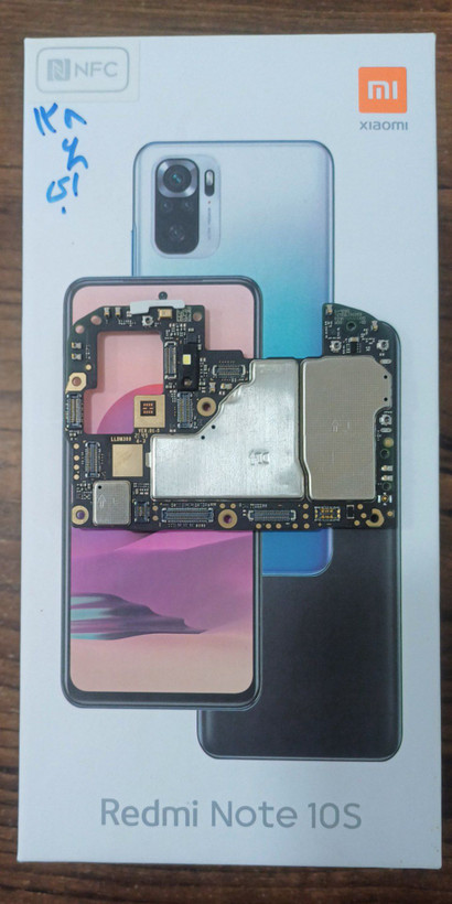 برد سالم Redmi Note 10s اورجینال