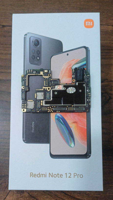 مین برد سالم Redmi Note 12 pro